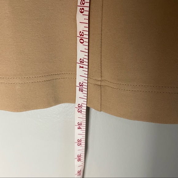 William Rast Sleeveless Faux Suede Mini Dress Tan Small - Picture 6 of 7